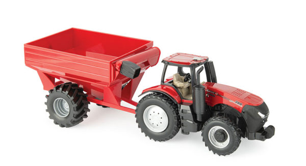 ERTL 47408 Case IH AFS Connect 380 Tractor with Grain Cart, 1/32 scale