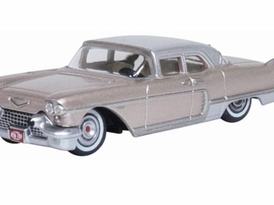 Oxford Diecast 87CE57004 Cadillac Eldorado Brougham 1957 - Sandalwood 1/87 Scale