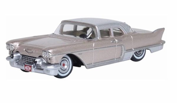 Oxford Diecast 87CE57004 Cadillac Eldorado Brougham 1957 - Sandalwood 1/87 Scale