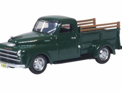 Oxford Diecast 87DP48002 Dodge B-1B Pick Up 1948 - Dark Green 1/87 Scale