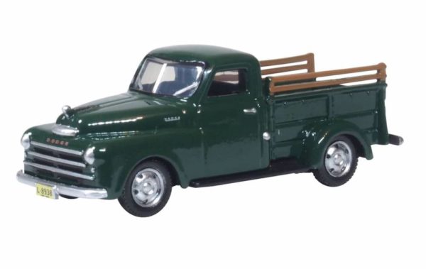 Oxford Diecast 87DP48002 Dodge B-1B Pick Up 1948 - Dark Green 1/87 Scale