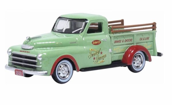 Oxford Diecast 87DP48003 Dodge B-1B Pick Up 1948 - Dan's Service Garage 1/87 Scale