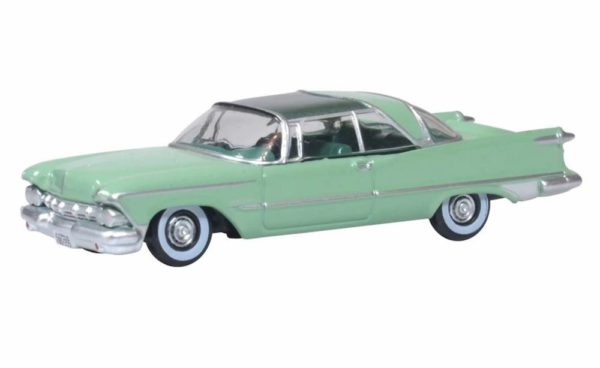 Oxford Diecast 87IC59002 Imperial crown 2 Door 1959 - Highland Green / Ballad Green