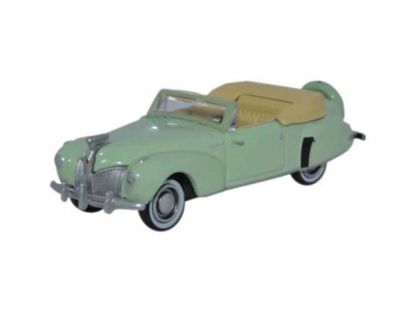 Oxford Diecast 87LC41005 Lincoln Continental 1942 - Paradise Green 1/87 Scale