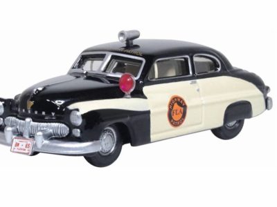 Oxford Diecast 87ME49010 Mercury Monarch 1949 - Florida Highway Patrol 1/87 Scale