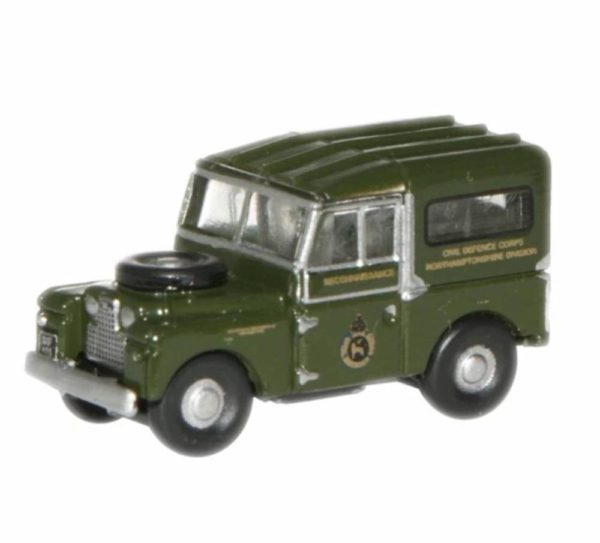 Oxford Diecast NLAN188001 Land Rover 88 - Civil Defence N Scale