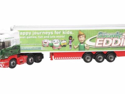 Oxford Diecast NSHL16FR Scania Highline Fridge Trailer - Steady Eddie