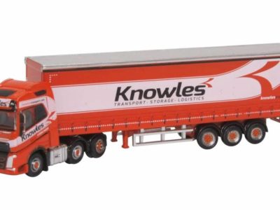 Oxford Diecast NVOL4003 Volvo FH4 Curtainside - Knowles N Scale