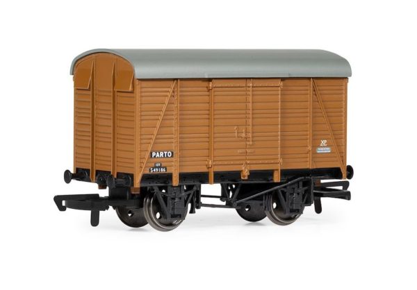 Hornby R60102 Twin Vent Wagon- BR S49186