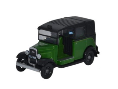 Oxford Diecast 76AT005 Austin Low Loader Taxicab - Westminster Green