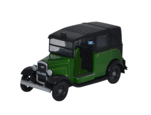 Oxford Diecast 76AT005 Austin Low Loader Taxicab - Westminster Green