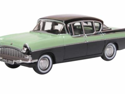 Oxford Diecast 76CRE011 Vauxhall Cresta Car - Versailles Green & Black