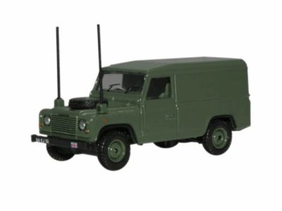 Oxford Diecast 76DEF003 Land Rover Defender - Military