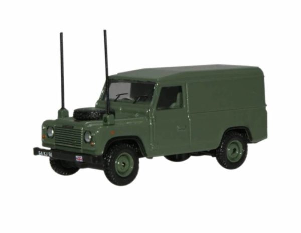 Oxford Diecast 76DEF003 Land Rover Defender - Military