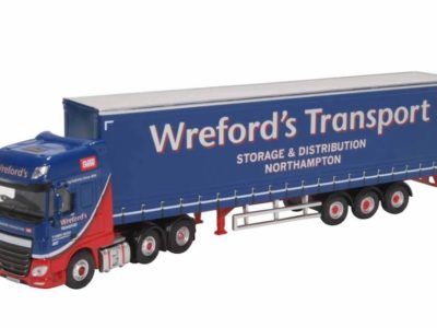 Oxford Diecast 76DXF002 DAF XF Euro 6 Cab - Wreford's Transport