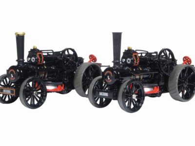 Oxford Diecast 76FBB006 Fowler BB1 Ploughing Engines x2 - Master & Mistress