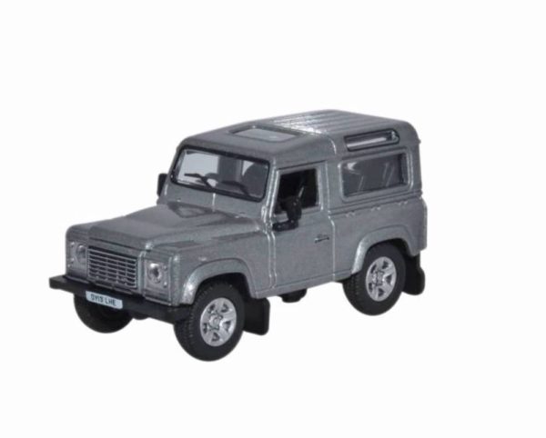 Oxford Diecast 76LRDF003 Land Rover Defender 90 Station Wagon - Orkney Grey