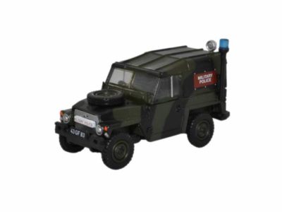 Oxford Diecast 76LRL002 Land Rover 1/2 Ton Lightweight - Military Police