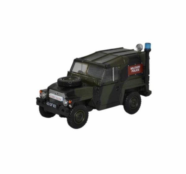 Oxford Diecast 76LRL002 Land Rover 1/2 Ton Lightweight - Military Police