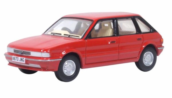 Oxford Diecast 76MST001 Austin Maestro Car - Bright Red