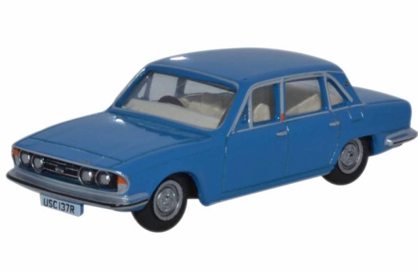 Oxford Diecast 76TP004 Triumph 2500 Car - Tahiti Blue