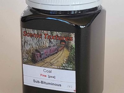 Scenic Textures JF2 Sub Bituminous Coal Fine 400cc Bottle
