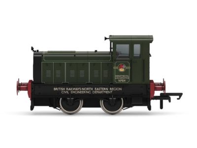 Hornby R3896 Ruston Hornsby 88DS Locomotive, 0-4-0, BR Green