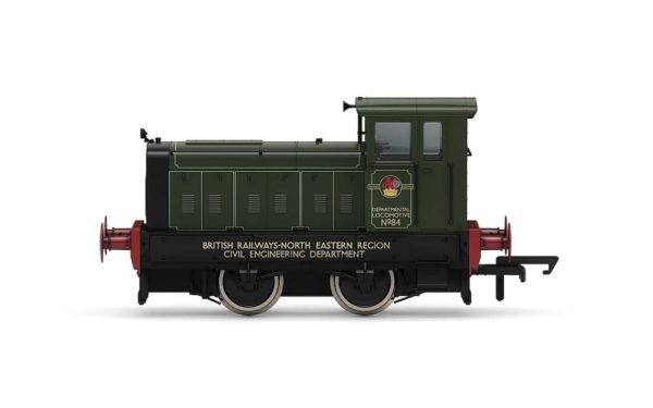 Hornby R3896 Ruston Hornsby 88DS Locomotive, 0-4-0, BR Green