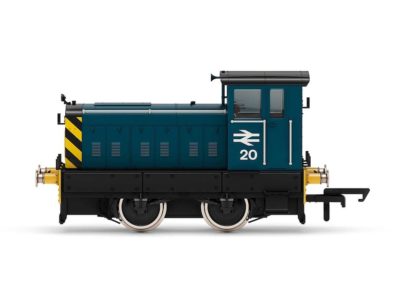Hornby R3897 Ruston Hornsby 88DS Locomotive, 0-4-0, BR Blue