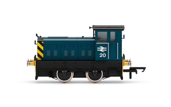 Hornby R3897 Ruston Hornsby 88DS Locomotive, 0-4-0, BR Blue