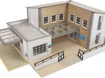 Metcalfe PO362 Municipal Building OO/HO Scale Kit