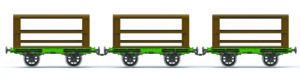 Hornby R60166 L&MR Horse Wagon Pack