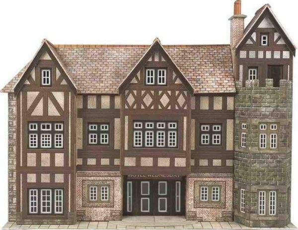 Metcalfe PN975 Hotel Wednesday N Scale Kit