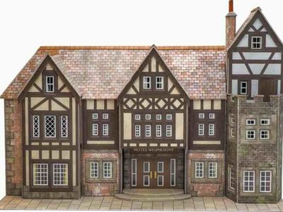 Metcalfe PO375 Hotel Wednesday Kit OO/HO Scale