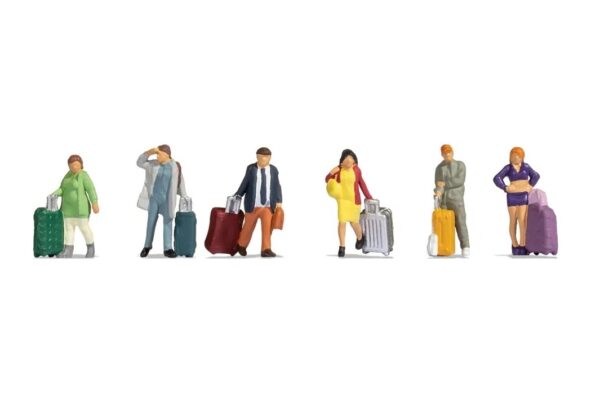 Noch 15223 Passengers HO scale Figures