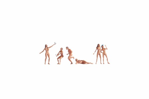 Noch 15844 Nudists HO scale Figures