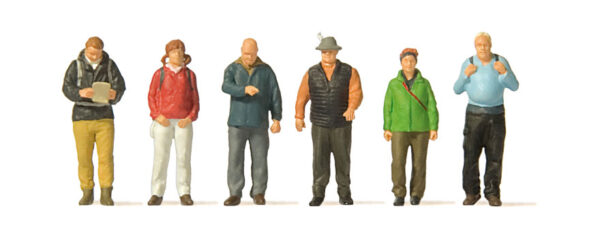 Preiser 10699 Hikers HO Gauge Figures
