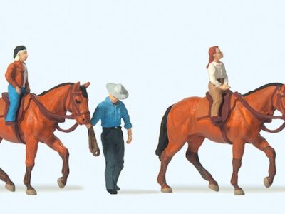 Preiser 10794 Horse Riding Lessons HO Gauge Figures