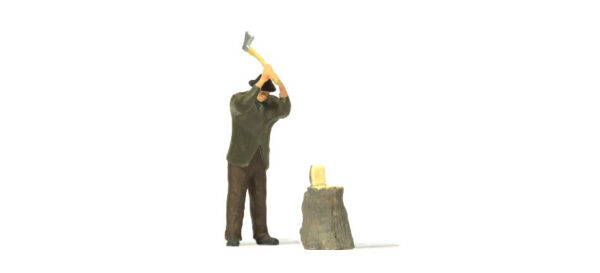Preiser 28113 Chopping Wood HO Gauge Figures