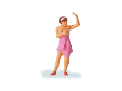 Preiser 28143 Woman Spraying deodorant HO Gauge Figures