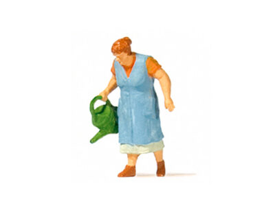 Preiser 28207 Grandma Watering Flowers HO Gauge Figures