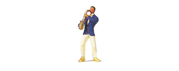 Preiser 29053 Saxophone Musician HO Gauge Figures