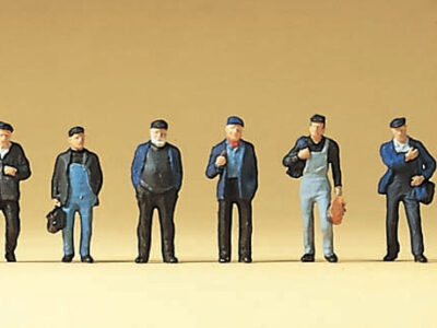 PPreiser 79110 Industrial Workers and Dockers N Gauge Figures