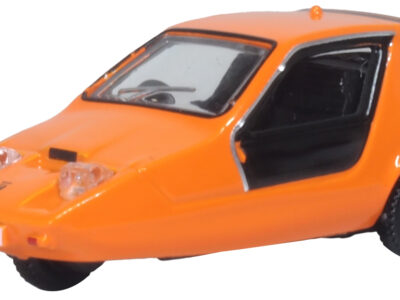 Oxford Diecast 76BUG001 Bond Bug Orange 1/76 Scale