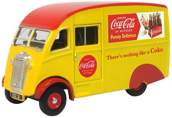 Oxford Diecast 76CM010CC Commer Q25 Van Coca Cola 1/76 Scale