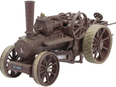 Oxford Diecast 76FBB001 Fowler BB1 16nhp Ploughing Engine 15145 Rusty 1/76 Scale