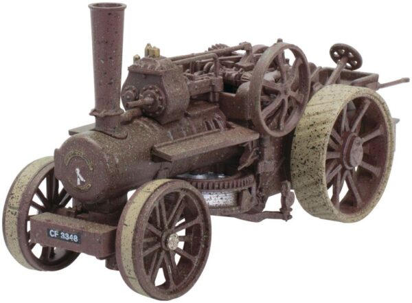 Oxford Diecast 76FBB001 Fowler BB1 16nhp Ploughing Engine 15145 Rusty 1/76 Scale