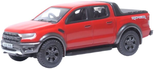 Oxford Diecast 76FR002 Ford Ranger Raptor Race Red 1/76 Scale