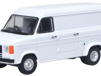 Oxford Diecast 76FT2001 Ford Transit Mk2 Van White 1/76 Scale