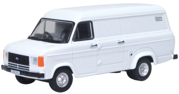 Oxford Diecast 76FT2001 Ford Transit Mk2 Van White 1/76 Scale